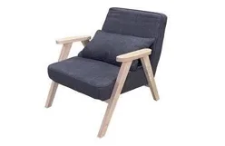 QVC Accent Chair (Gray)