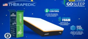Therapedic Go Sleep Queen Mattress